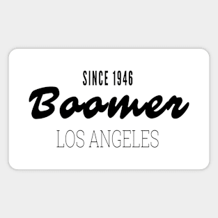 Boomer Los Angeles Magnet